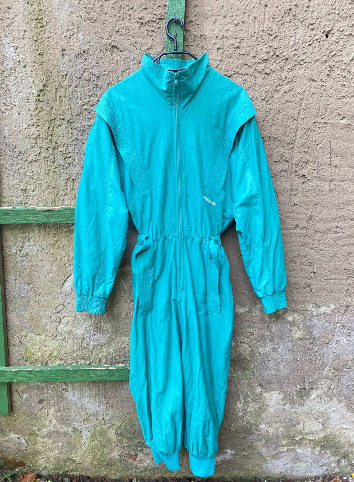 Adidas Vintage Adidas Ski Suit Overalls 90s Jumpsuit Size 38 US10 Size L / US 10 / IT 46 - 1 Thumbnail