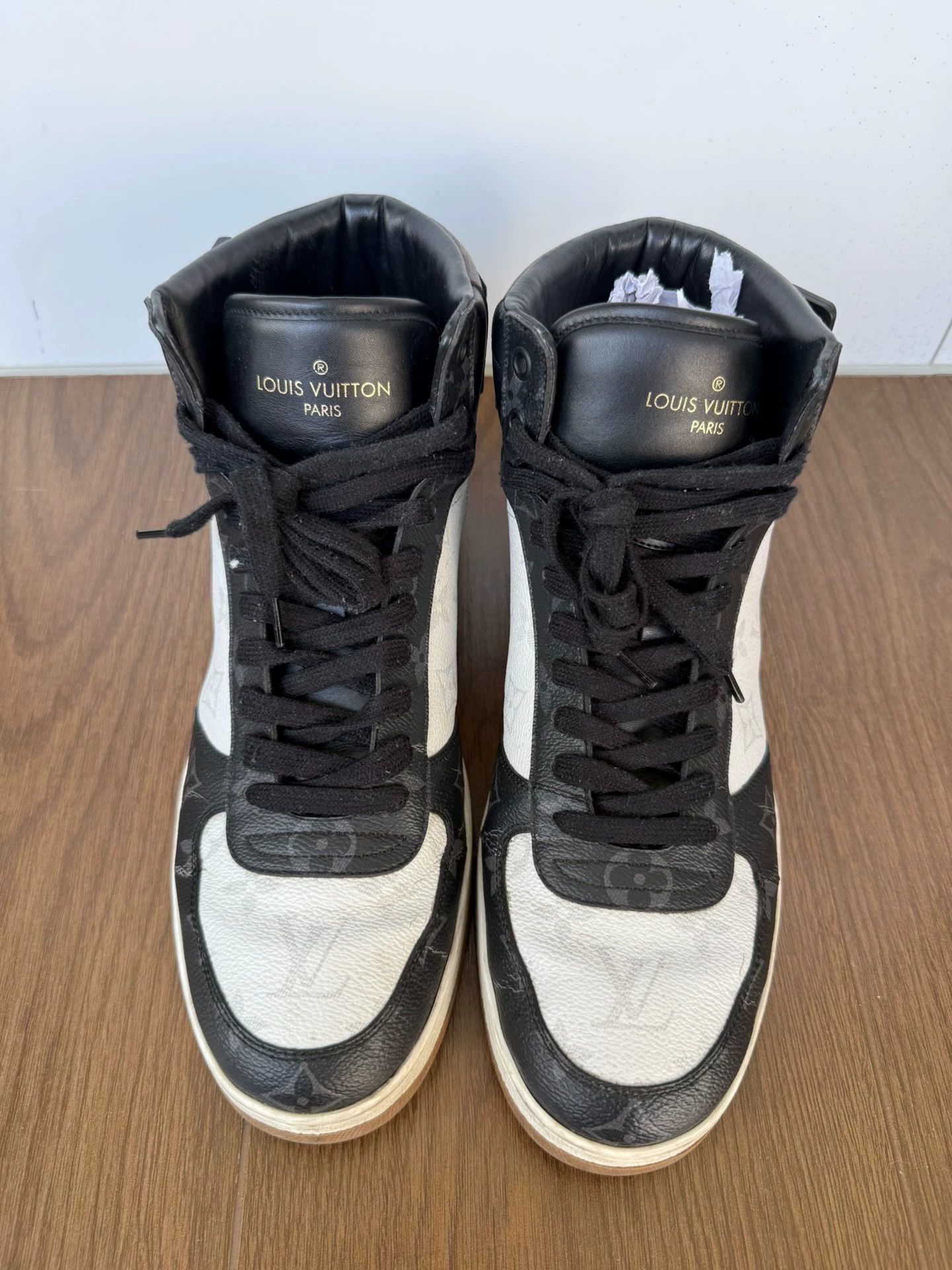 Louis Vuitton louis vuitton lv rivoli high-top sneakers 7.5 Size US 7.5 / EU 40-41 - 1 Thumbnail