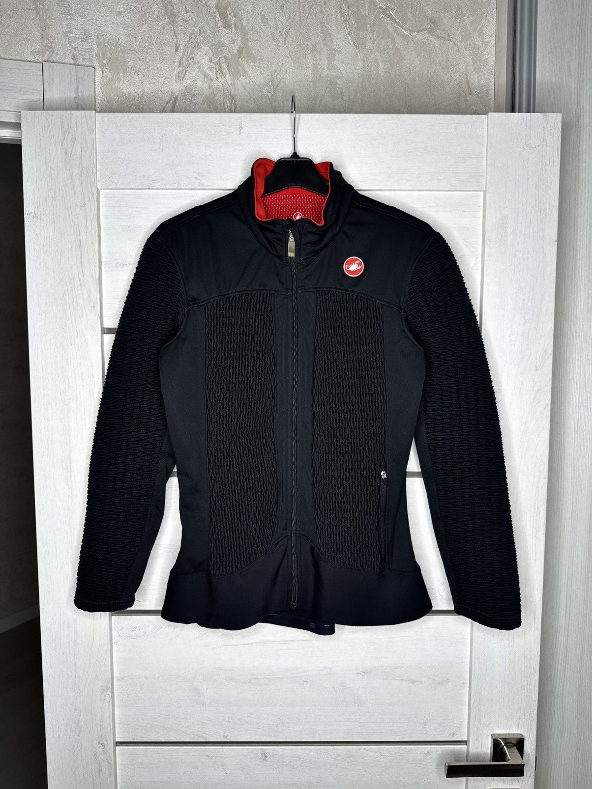 Other Castelli Alpha RoS Cycling Jacket Rosso Corsa Black 4515557 Size L / US 10 / IT 46 - 1 Thumbnail