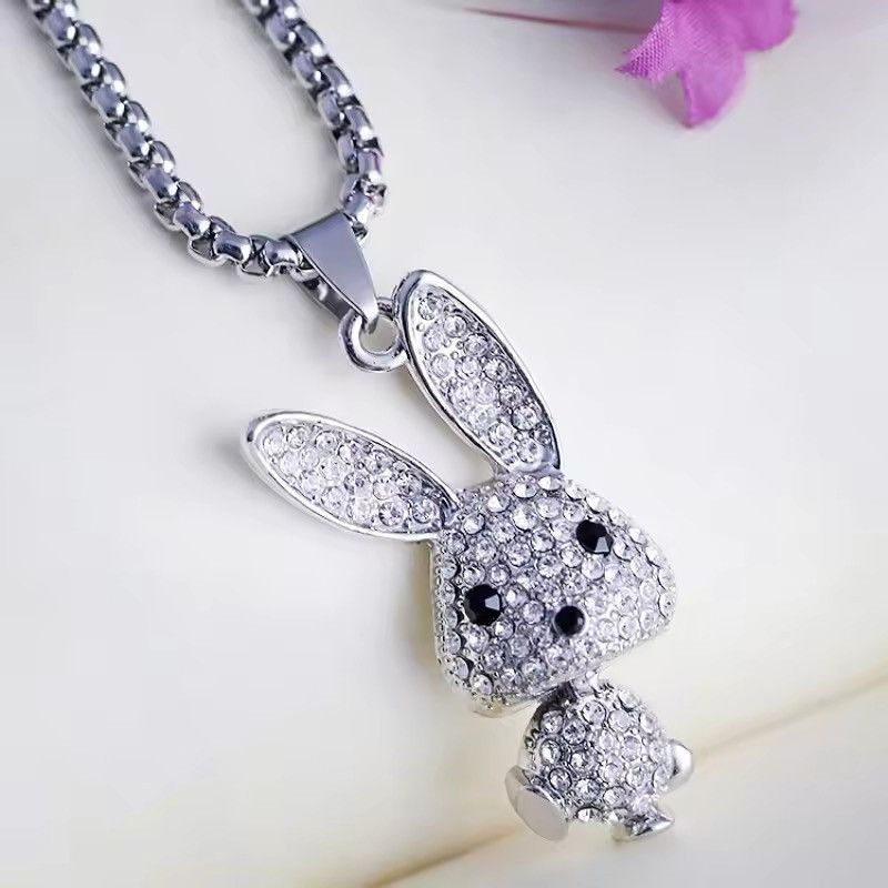 Jewelry Cute Elf Bunny Charming Necklaces Size ONE SIZE - 1 Thumbnail