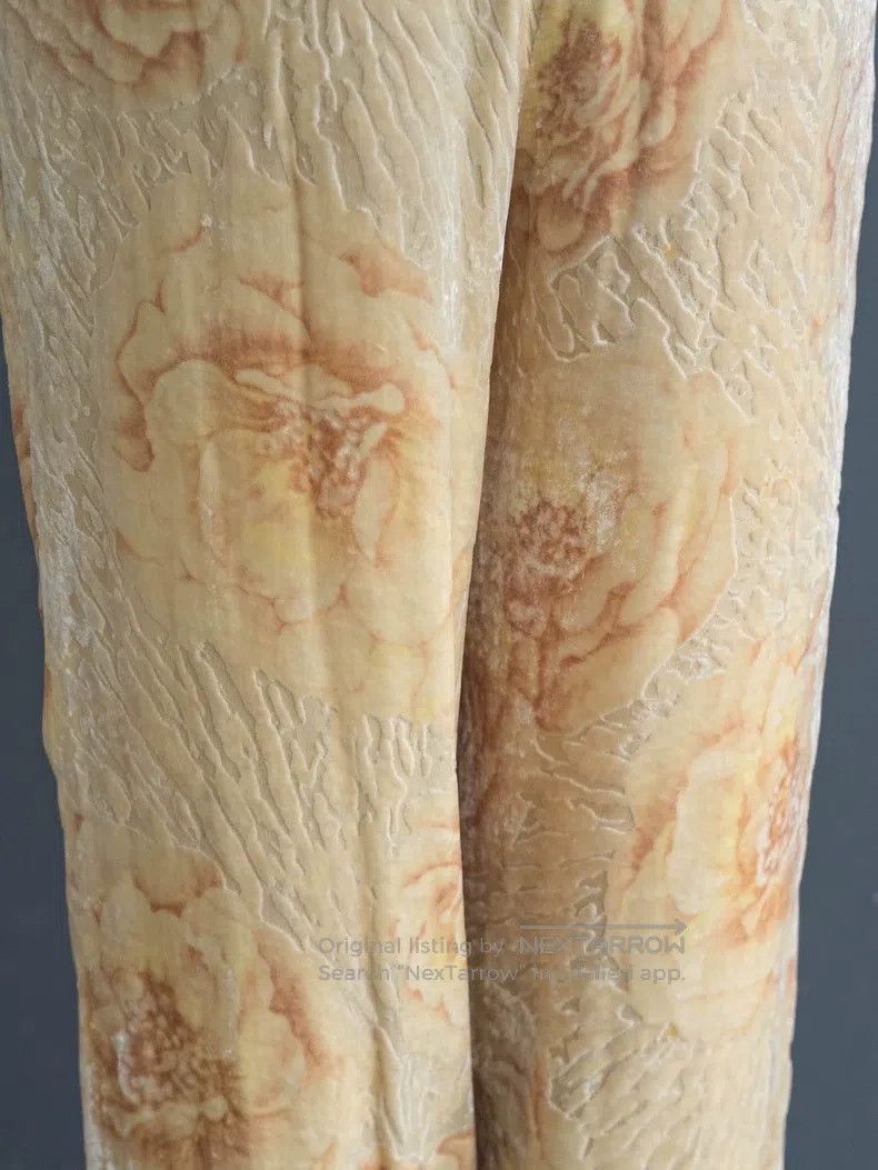 Kenzo Kenzo Yellow ombre floral velvet pants Size 25" / US 0 / IT 36 - 7 Thumbnail