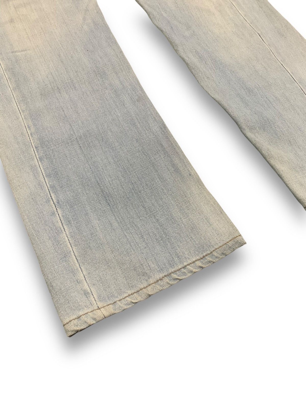 If Six Was Nine Vintage Japanese Handcrafted Double Waist Punk Style Jeans Size US 30 / EU 46 - 13 Thumbnail