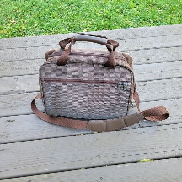 Tumi Tumi Brown Ballistic Nylon Accessory Carry-on Travel Crossbo Size ONE SIZE - 9 Thumbnail