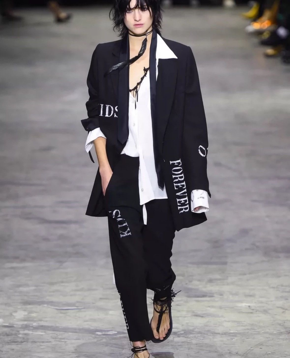 Ann Demeulemeester ANN DEMEULEMEESTER SS18 Fashion Robe Shirt2412-Nextarrow Size US S / EU 44-46 / 1 - 6 Thumbnail
