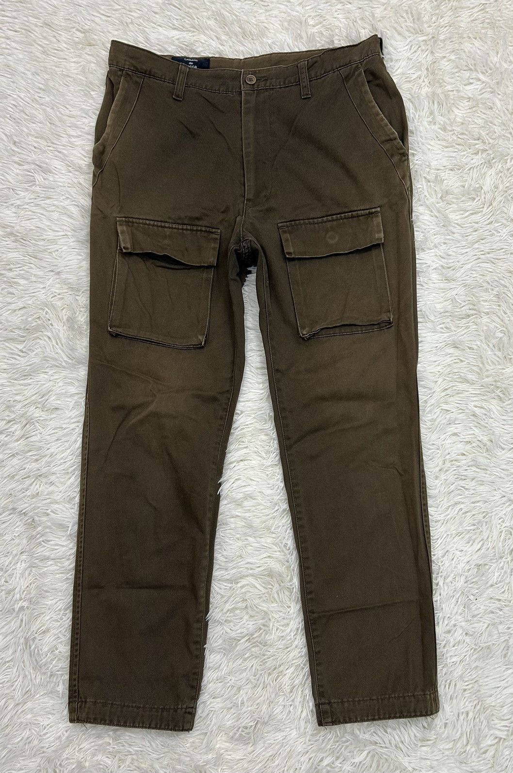 CABANE de ZUCCa Cabane de Zucca Army Green Sun Faded Bush Pants Size US 31 - 1 Thumbnail