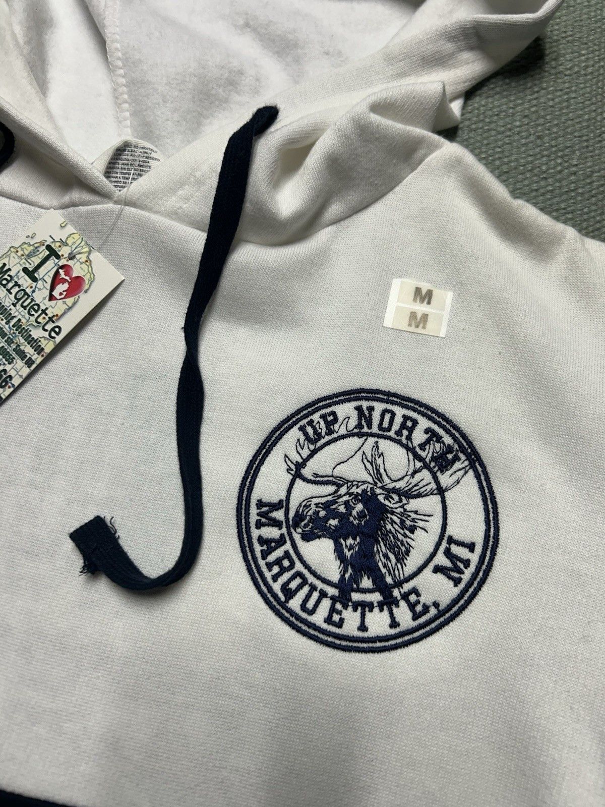 Other NWT hoodie sweatshirt up north Marquette Michigan DEADSTOC M Size US M / EU 48-50 / 2 - 4 Thumbnail