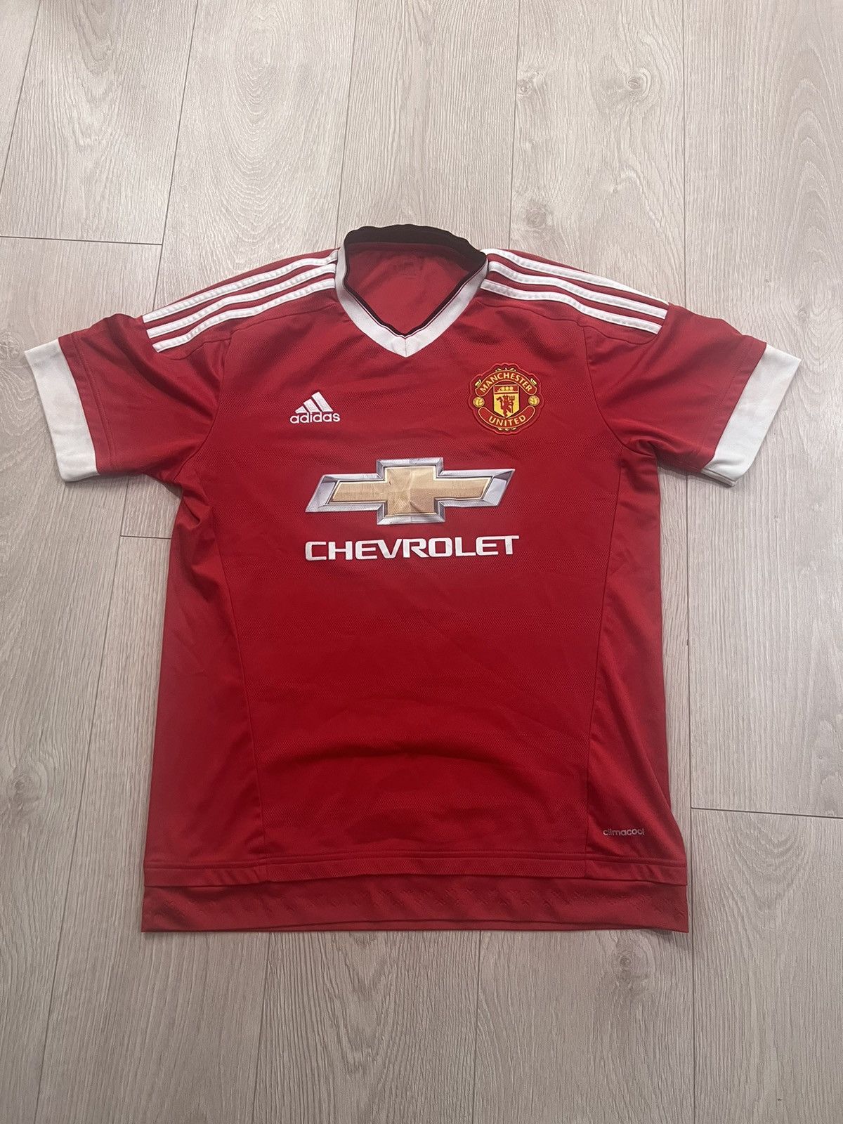 Adidas × Vintage Manchester United Soccer Kit Jersey Size US M / EU 48-50 / 2 - 1 Thumbnail