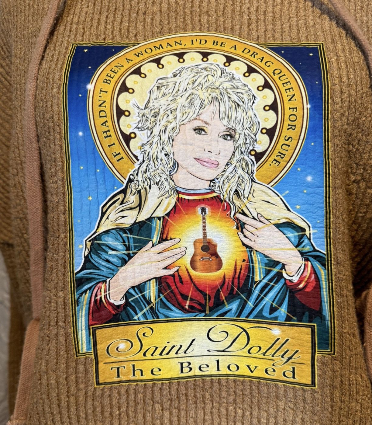 Other Saint Dolly, Beloved, Custom, Khaki Tan, Hooded Knit Sweater Size XS / US 0-2 / IT 36-38 - 4 Thumbnail