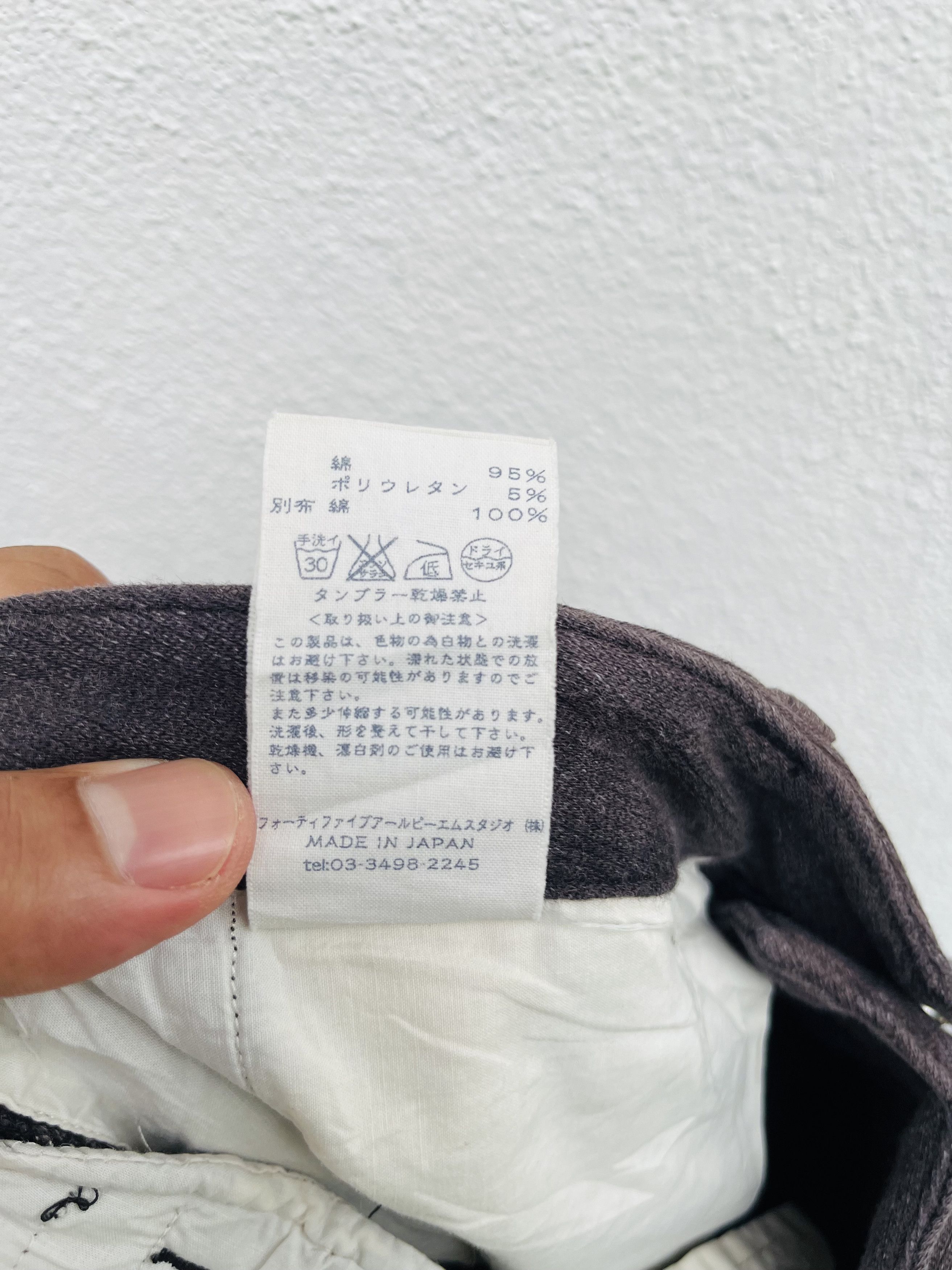 45rpm × Japanese Brand Vintage 45rpm Japanese Designer Fashion Style Pant Size US 30 / EU 46 - 12 Thumbnail