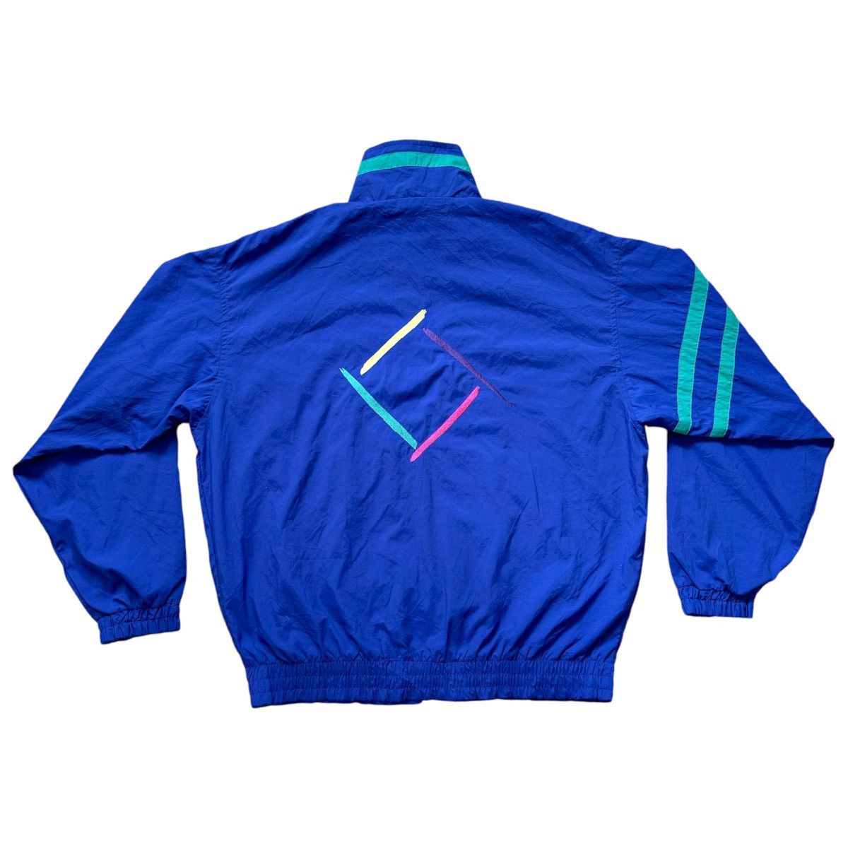 Fila Vintage 90s Fila Tactel Windbreaker Jacket Size US L / EU 52-54 / 3 - 2 Thumbnail