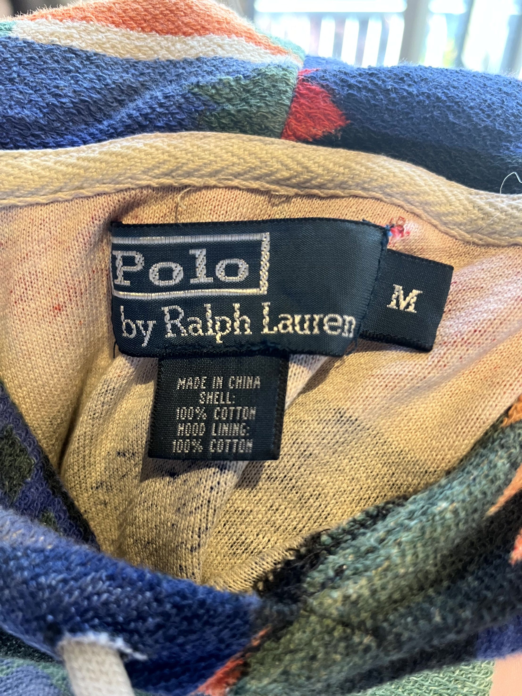 Polo Ralph Lauren Vintage Polo Aztec Hoodie Size US M / EU 48-50 / 2 - 7 Thumbnail