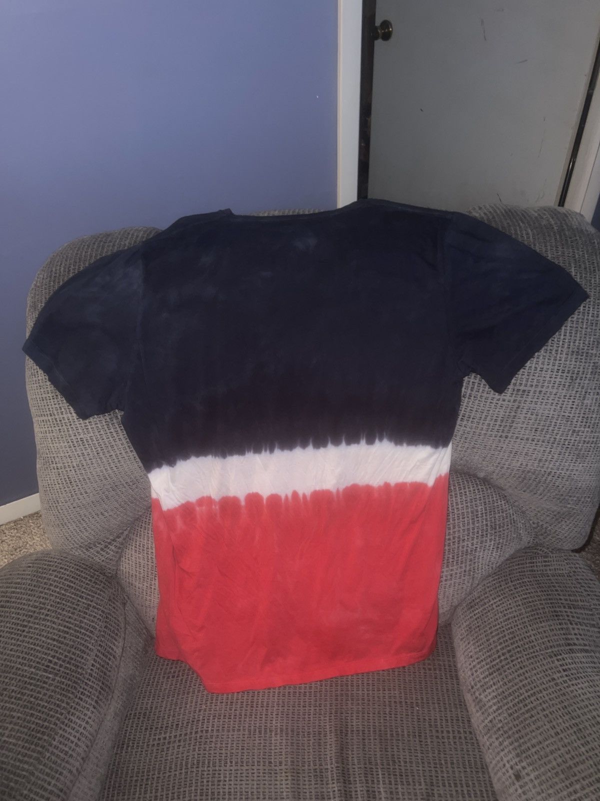 Old Navy Old Navy Soft-Washed Dip Dye Logo Tee Size US XL / EU 56 / 4 - 3 Thumbnail