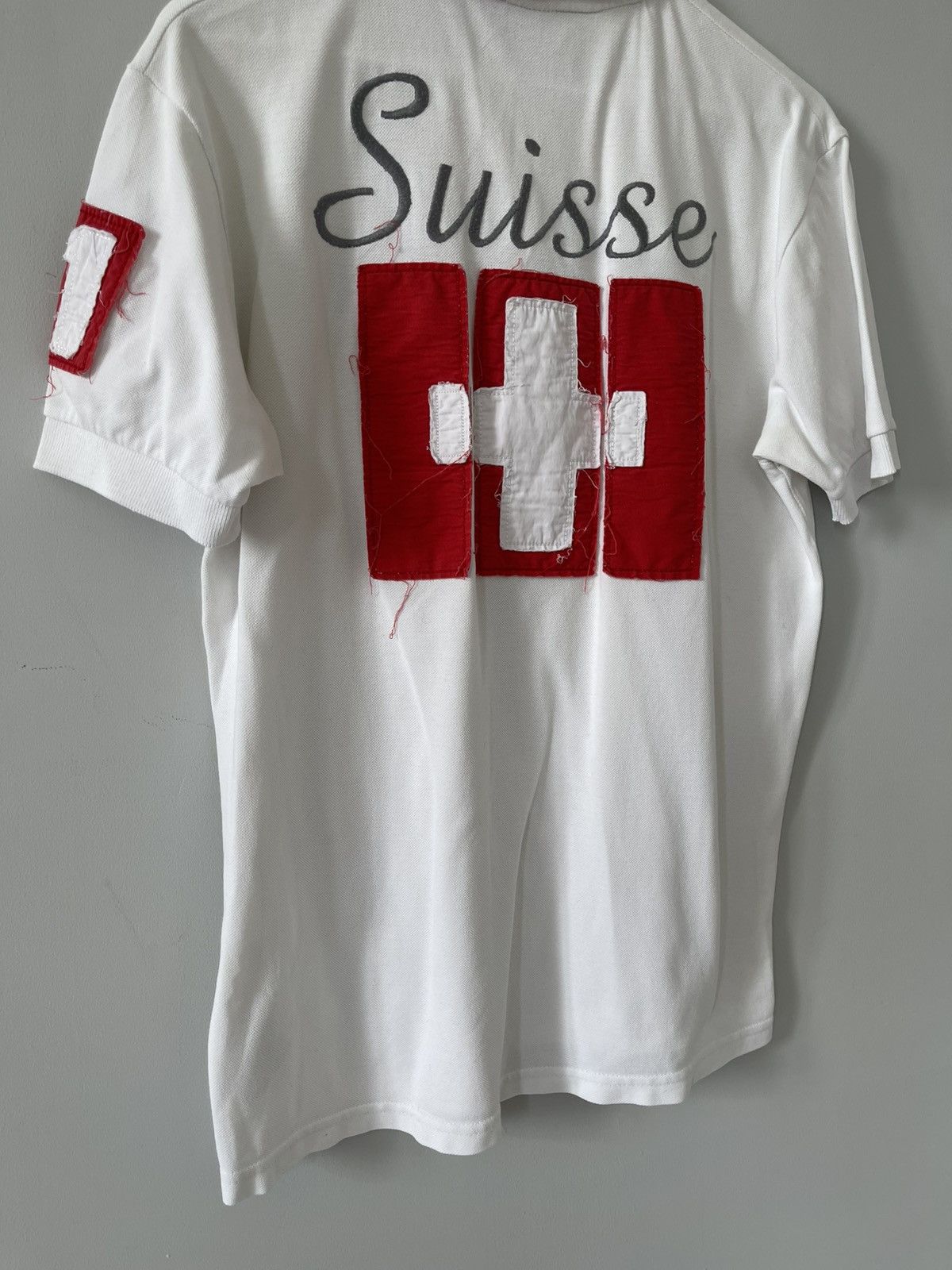 La Martina Vintage La Martina Switzerland Suisse Team #1 Polo Shirt Size US XL / EU 56 / 4 - 10 Thumbnail
