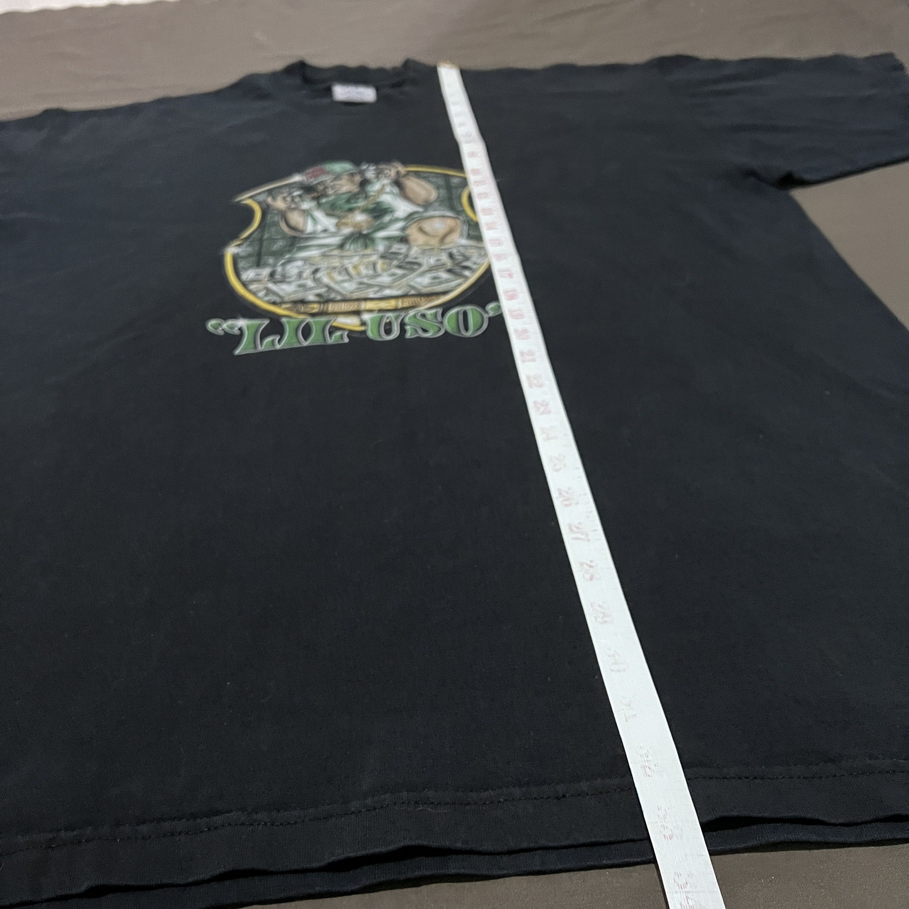Rap Tees Vintage Y2K Lil Uso Samoan hustler hiphop Tee 2XL Faded Size US XXL / EU 58 / 5 - 9 Thumbnail