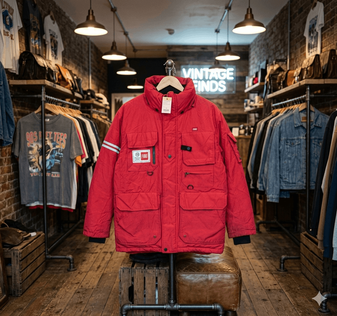 Fubu Vintage Fubu 1992 Duck Down Puffer Ski Winter Jacket Size US M / EU 48-50 / 2 - 1 Thumbnail