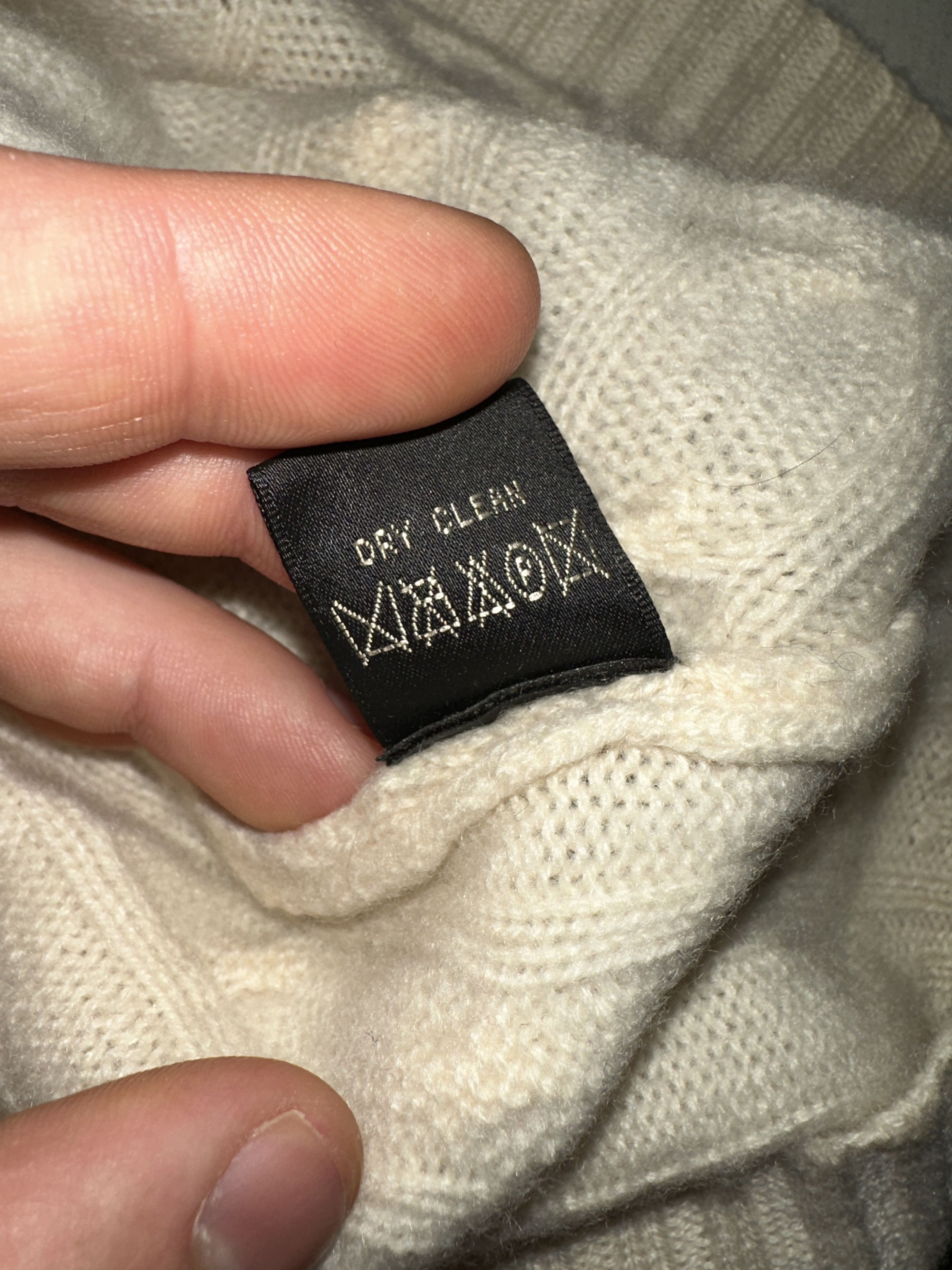 Ralph Lauren Black Label Ralph Lauren Black Label Cable Knit Cashmere Short Sleeve S Size S / US 4 / IT 40 - 12 Thumbnail