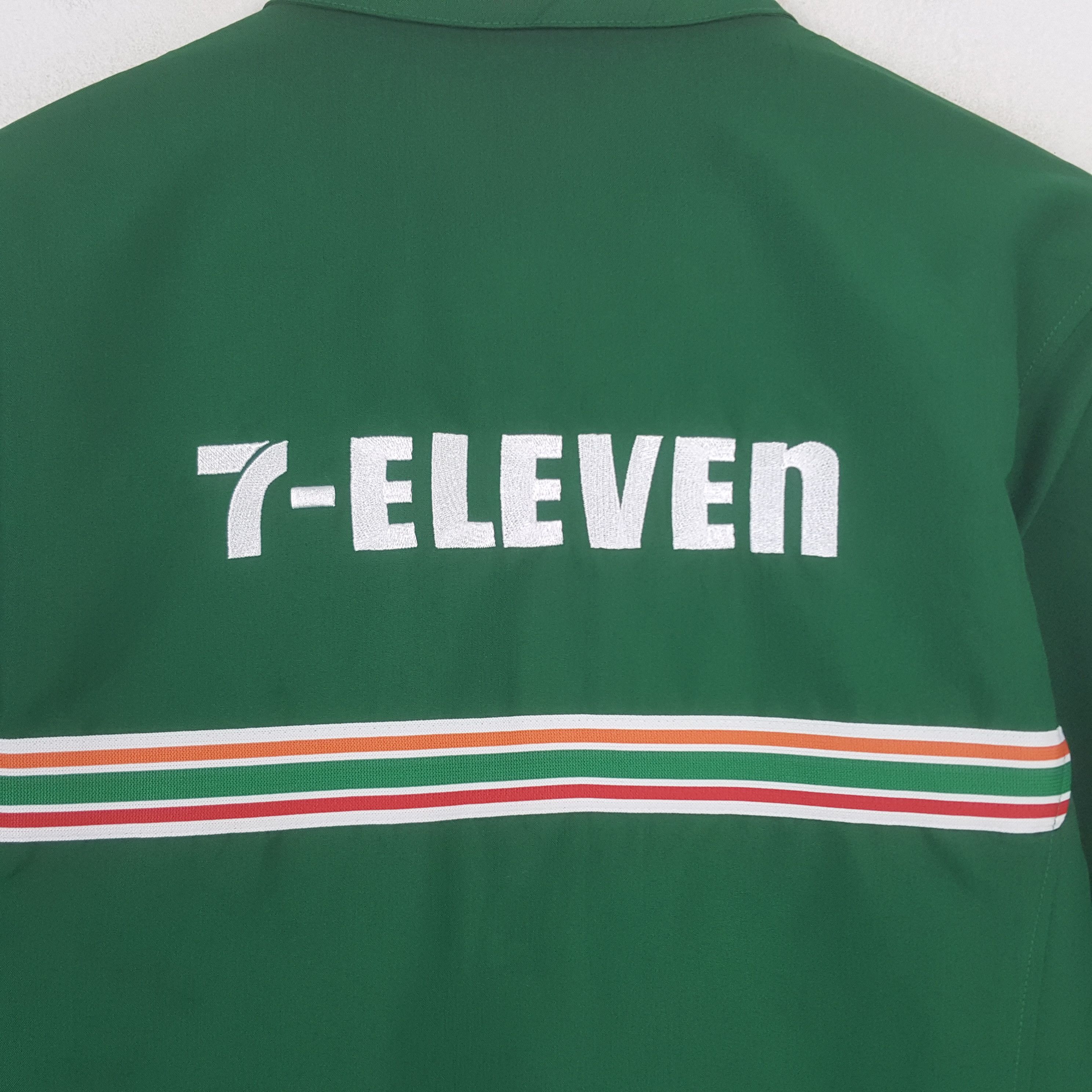 Japanese Brand Vintage 7 Eleven Embroidery Logo Worker Uniform Jacket Size US L / EU 52-54 / 3 - 2 Thumbnail