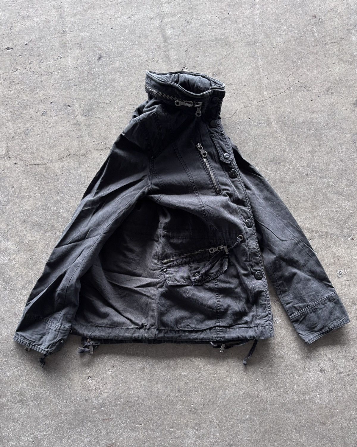 If Six Was Nine Heaven And Earth Faded Black Bono Jacket Size US M / EU 48-50 / 2 - 10 Thumbnail