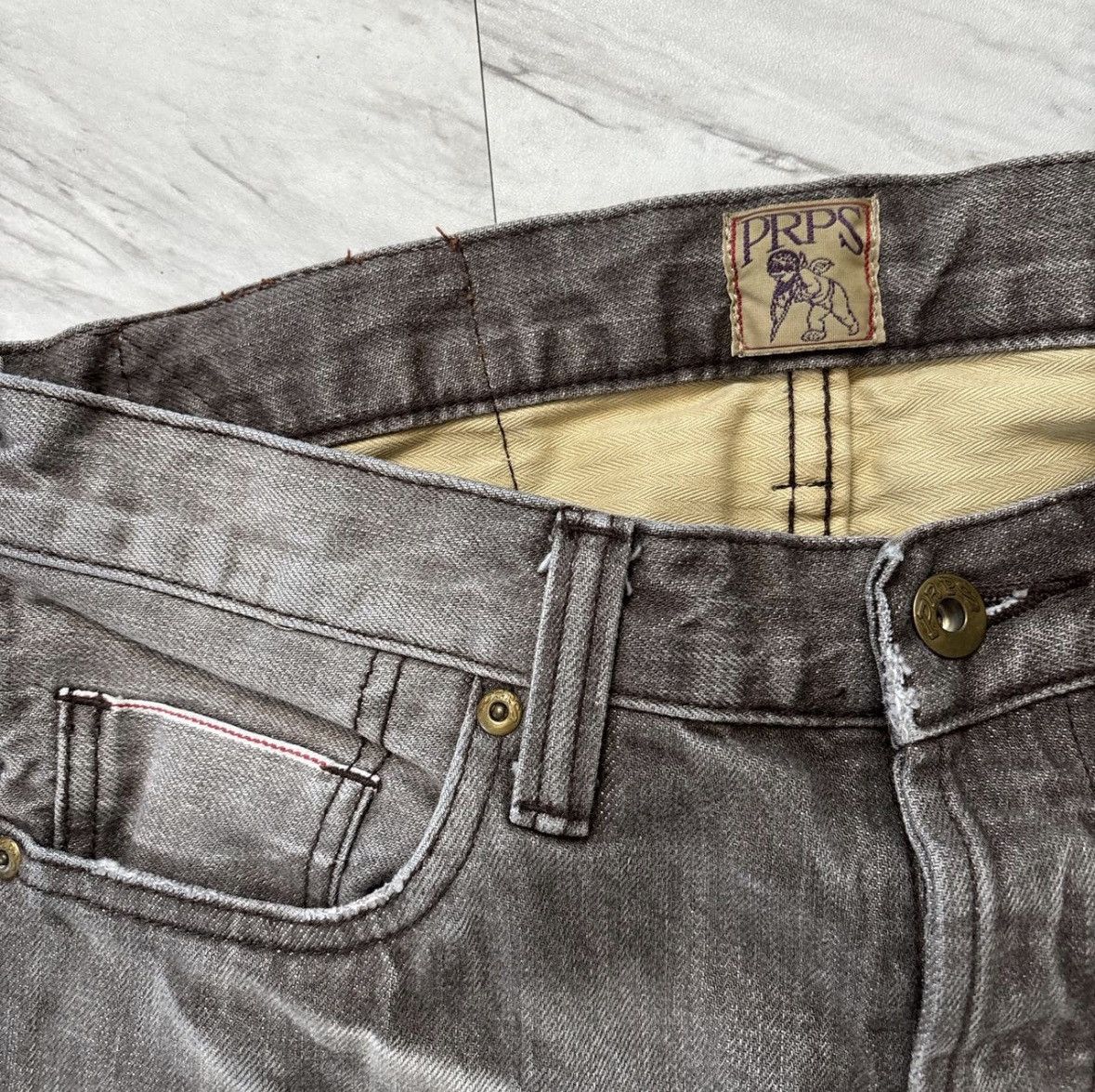 Prps PRPS Japanese Denim Selvedge Jeans Size US 30 / EU 46 - 3 Thumbnail