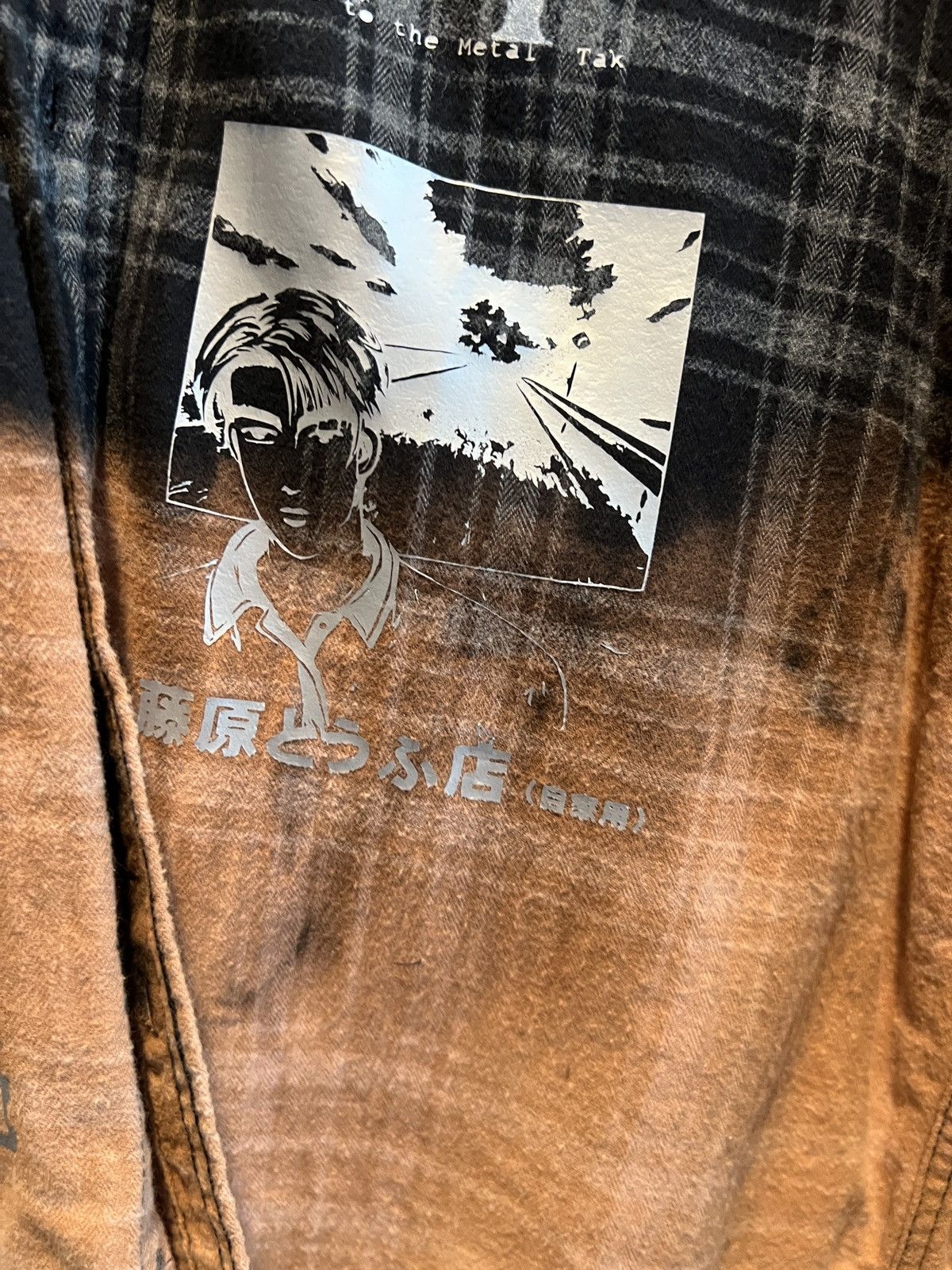 Other Can’t Look/Look at Yourself Takumi Bleached Flannel Size US L / EU 52-54 / 3 - 2 Thumbnail