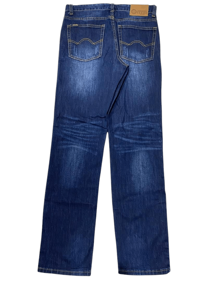 Japanese Brand Vintage Japanese Brand Indigo Washed Straight Jean Size US 31 - 2 Thumbnail