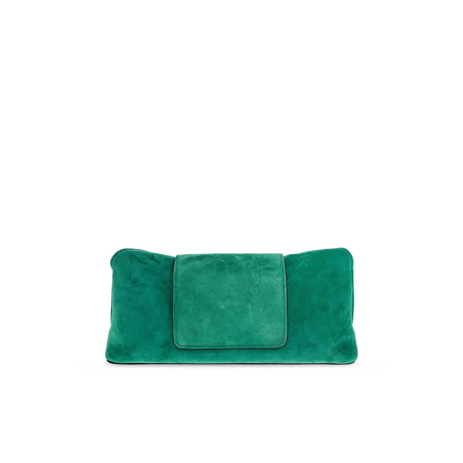 Versace VERSACE Vivian Green Suede Clutch Bag New & Authentic Size ONE SIZE - 2 Thumbnail