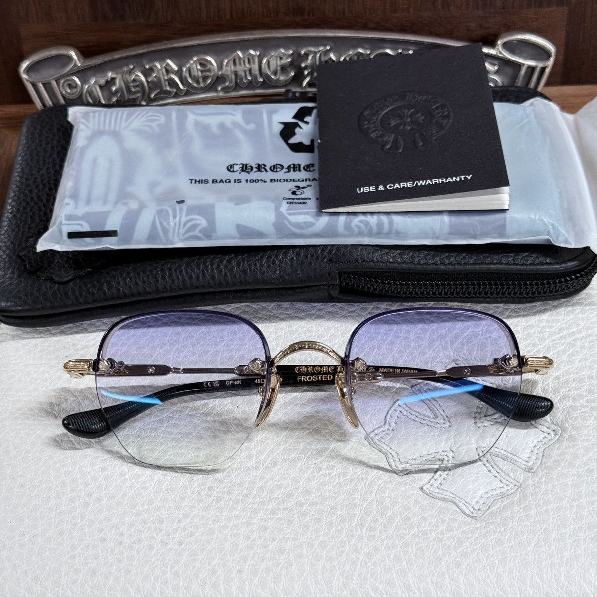 Chrome Hearts Frosted Sunglasses chrome hearts Size ONE SIZE - 9 Thumbnail
