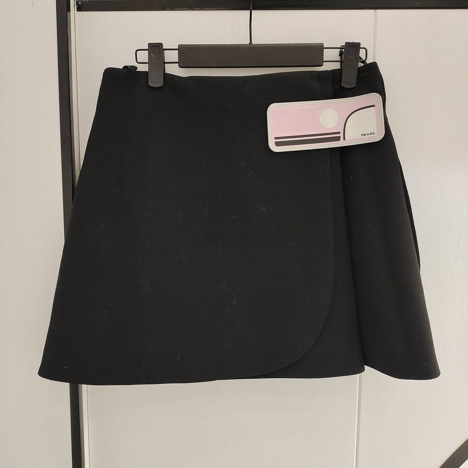 Prada Prada Black Mini Skirt Size 38 Size 26" / US 2 / IT 38 - 1 Thumbnail