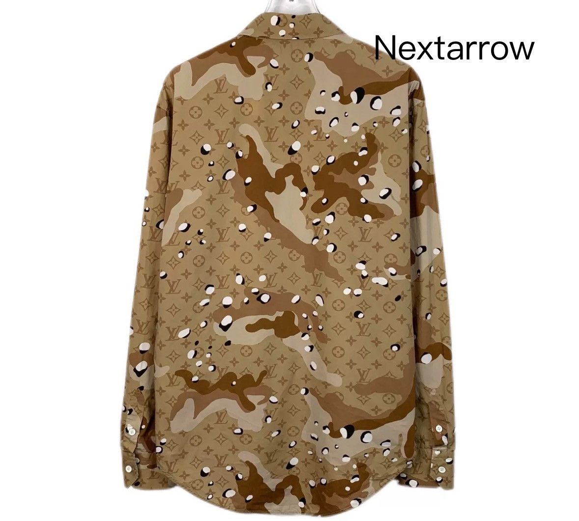 Louis Vuitton Louis Vuitton LV with Old Cotton Long Sleeve Shirt Size US XS / EU 42 / 0 - 2 Thumbnail