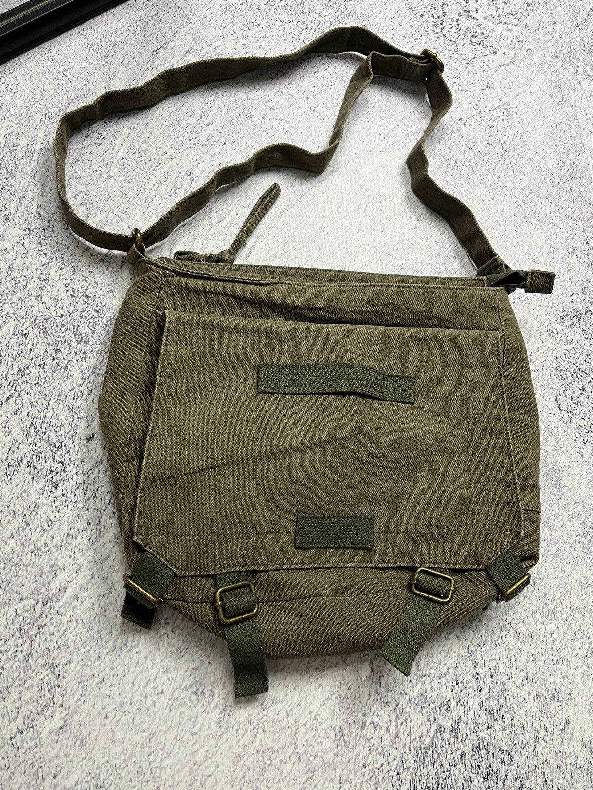 Japanese Brand × Vintage Vintage Japan Style Military Crossbody Shoulder Bag Size ONE SIZE - 4 Thumbnail
