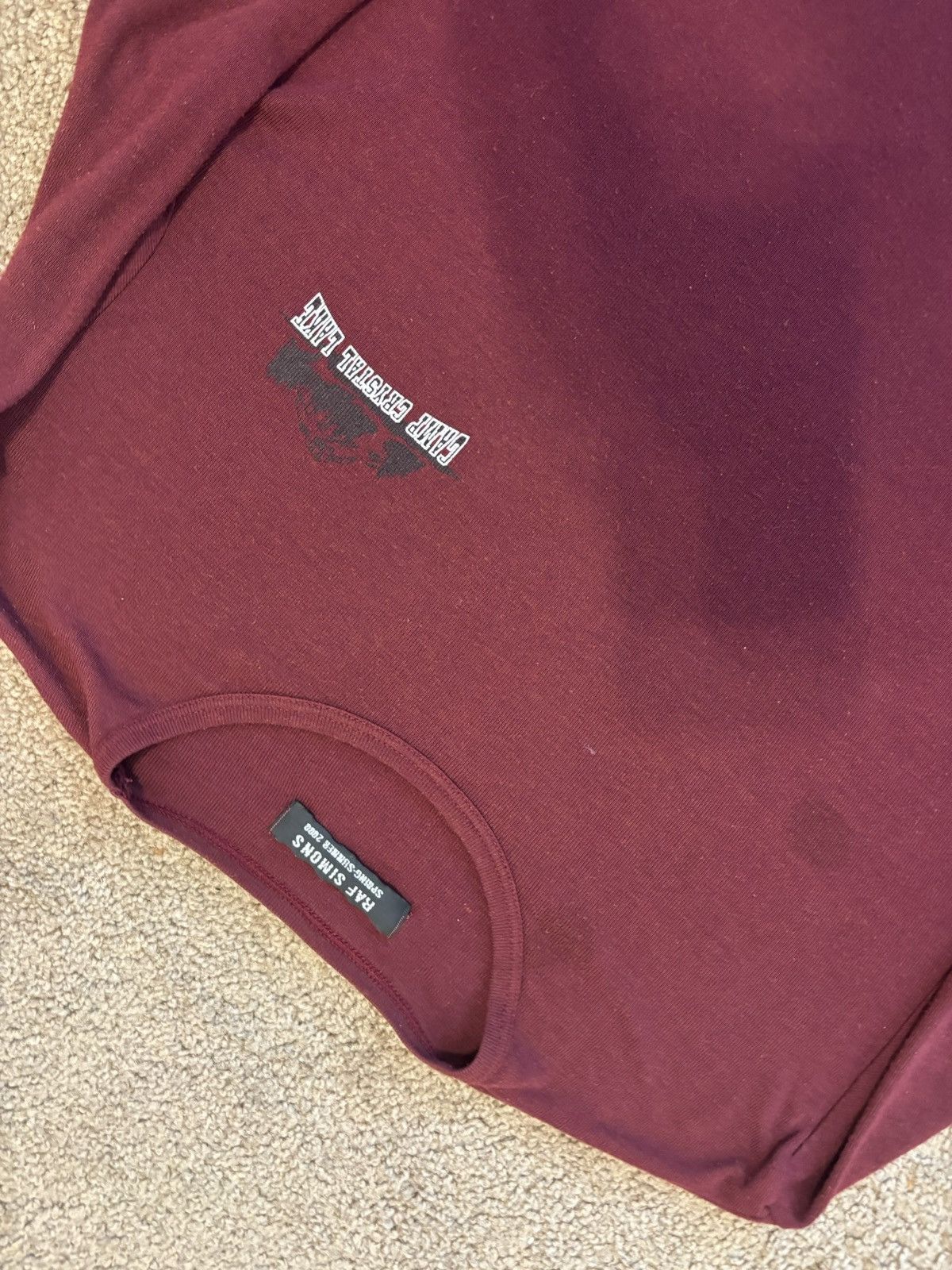 Raf Simons RAF SIMONS 2000 camp crystal lake long sleeve raglan cut Size US M / EU 48-50 / 2 - 3 Thumbnail