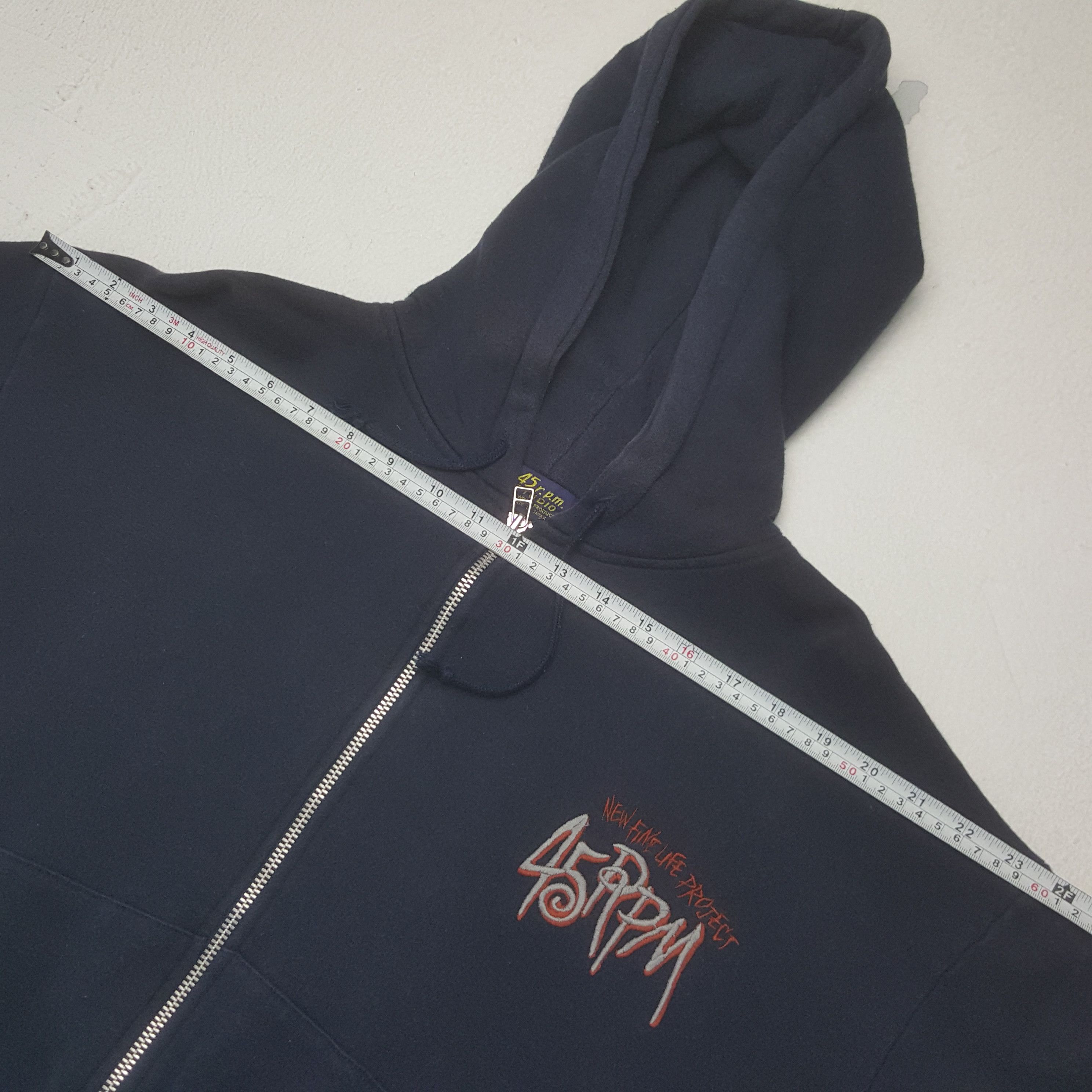 Vintage 45rpm Japanese Brand Zipper Hoodies