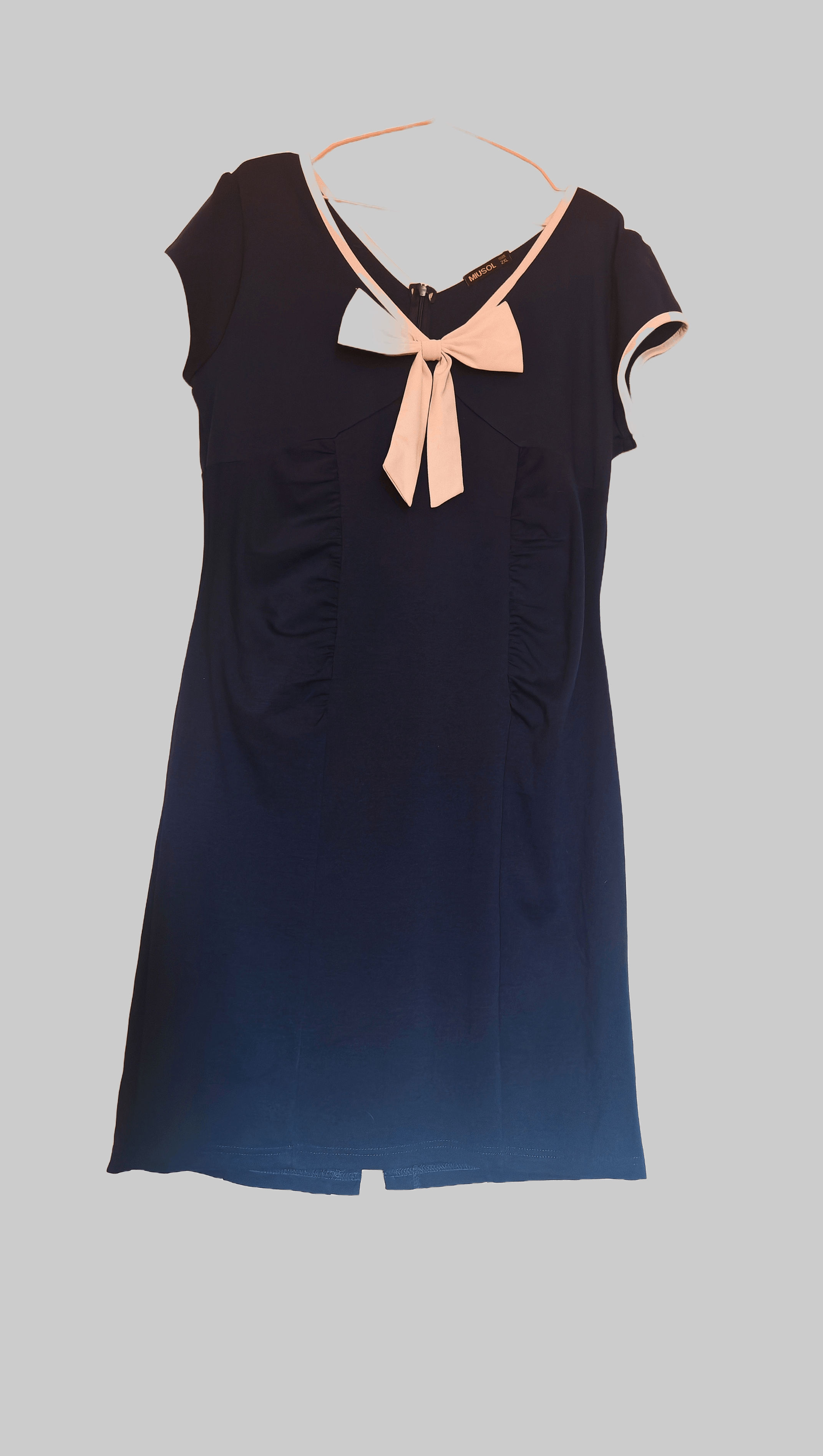 Other Miusol Plus Size Retro Sailor Collar Bowknot Dress 2XL Size XXL / US 16-18 / IT 52-54 - 6 Thumbnail