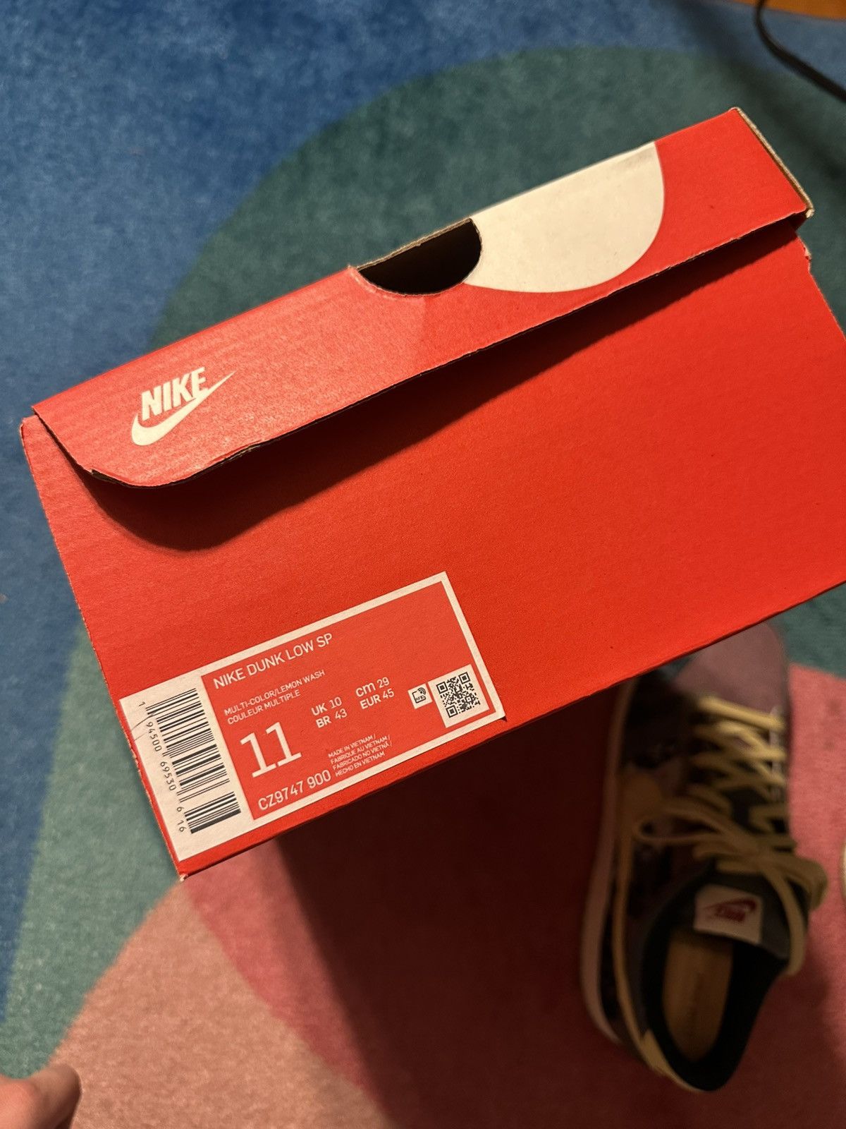 Nike Nike Dunk Low Community Garden Size US 11 / EU 44 - 16 Thumbnail