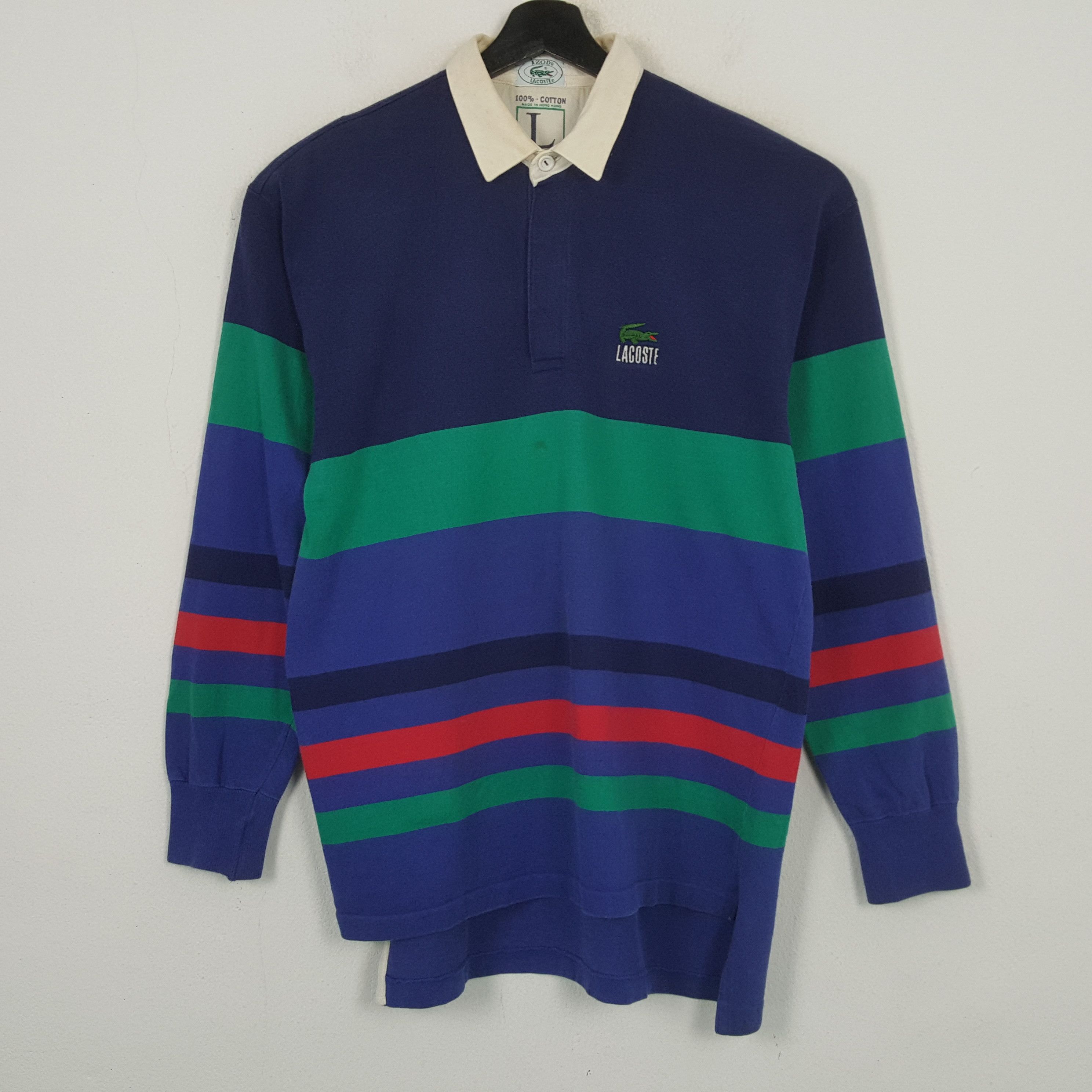 Lacoste Lacoste Nice Design Rugby Polos Style RR2 Size US L / EU 52-54 / 3 - 1 Thumbnail