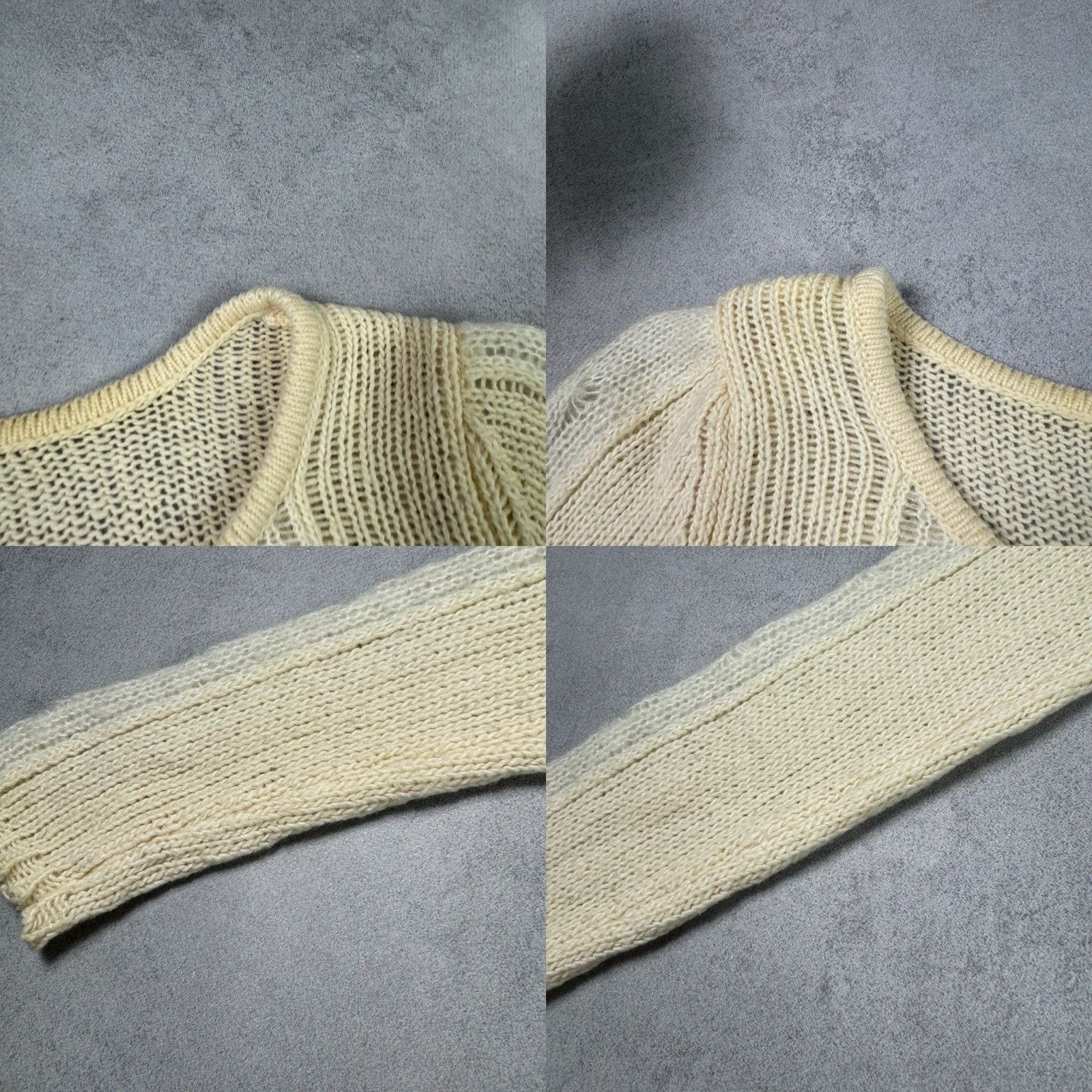 Armani Armani Jeans Women Sweater Milk Beige Size US 4 IT 38 Wool Size XS / US 0-2 / IT 36-38 - 19 Thumbnail