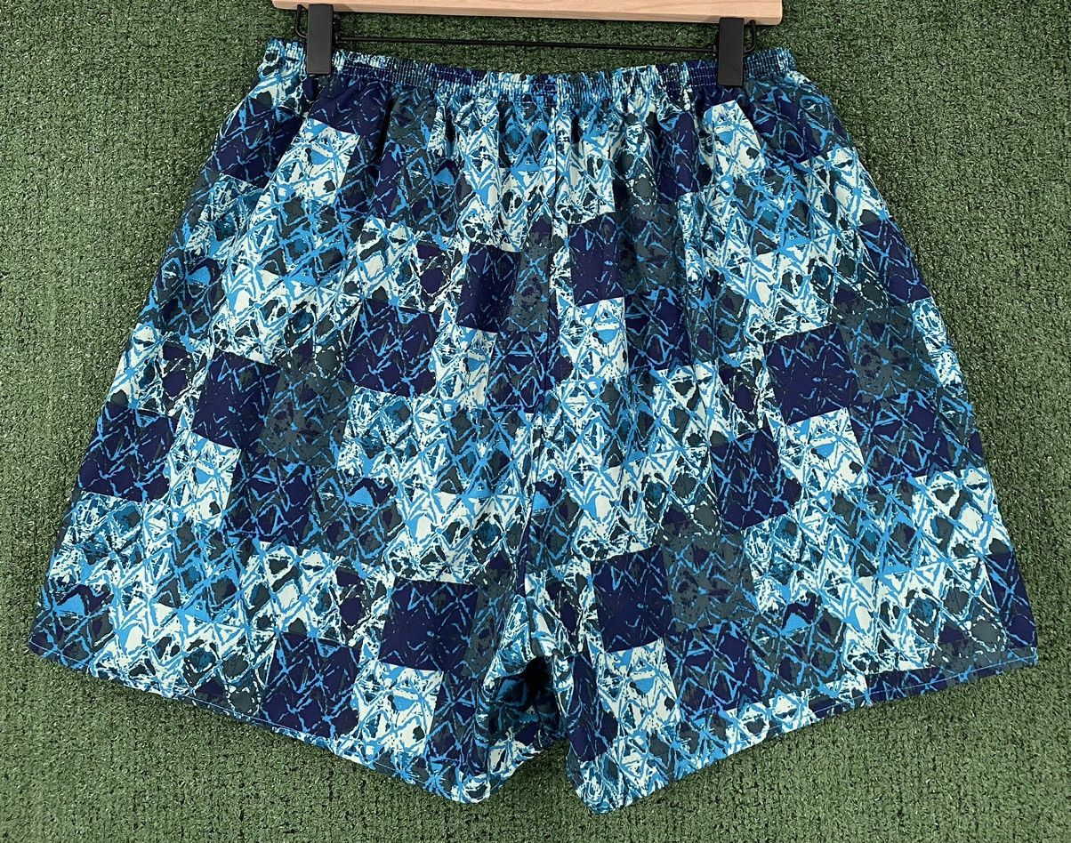 Nike VTG 90s Nike Embroidered Swoosh Geometric Lined Shorts XL Size US 38 / EU 54 - 7 Thumbnail