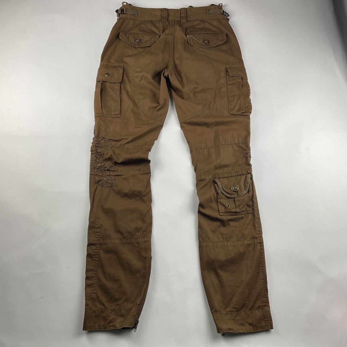 Polo Ralph Lauren Polo Ralph Lauren Pants Womens 6 Cargo Military Paratrooper Size 28" / US 6 / IT 42 - 16 Thumbnail