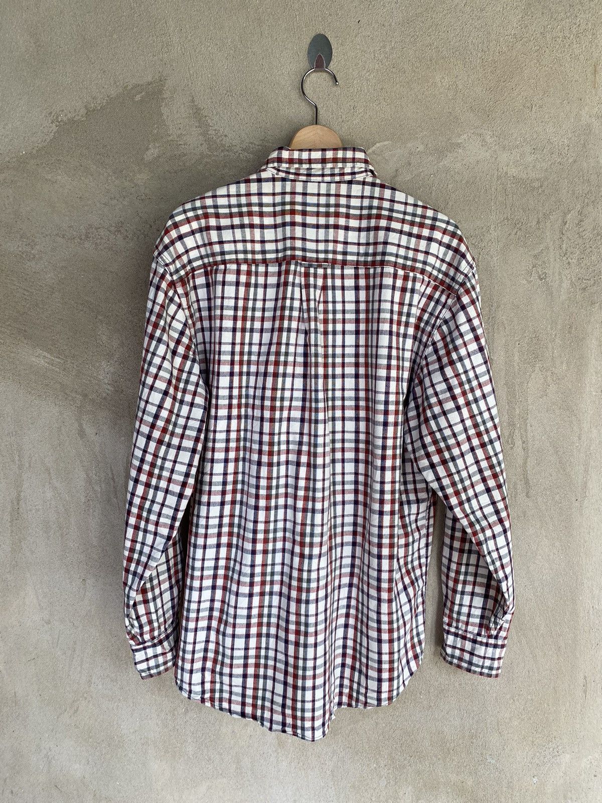Eddie Bauer Japanese Brand Eddie Bauer Plaid Tartan Flannel Shirt Size US L / EU 52-54 / 3 - 9 Thumbnail