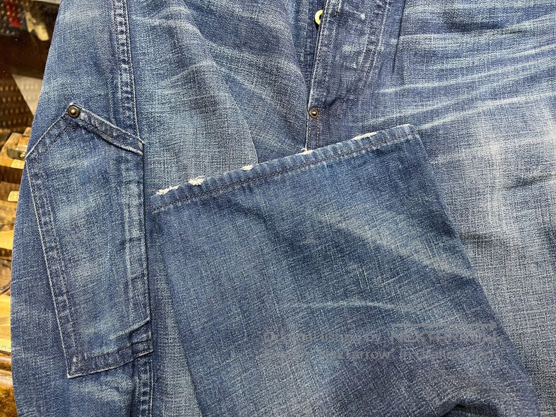 RRL Ralph Lauren vintage rrl casual denim pants by ralph lauren. Size US 30 / EU 46 - 8 Thumbnail