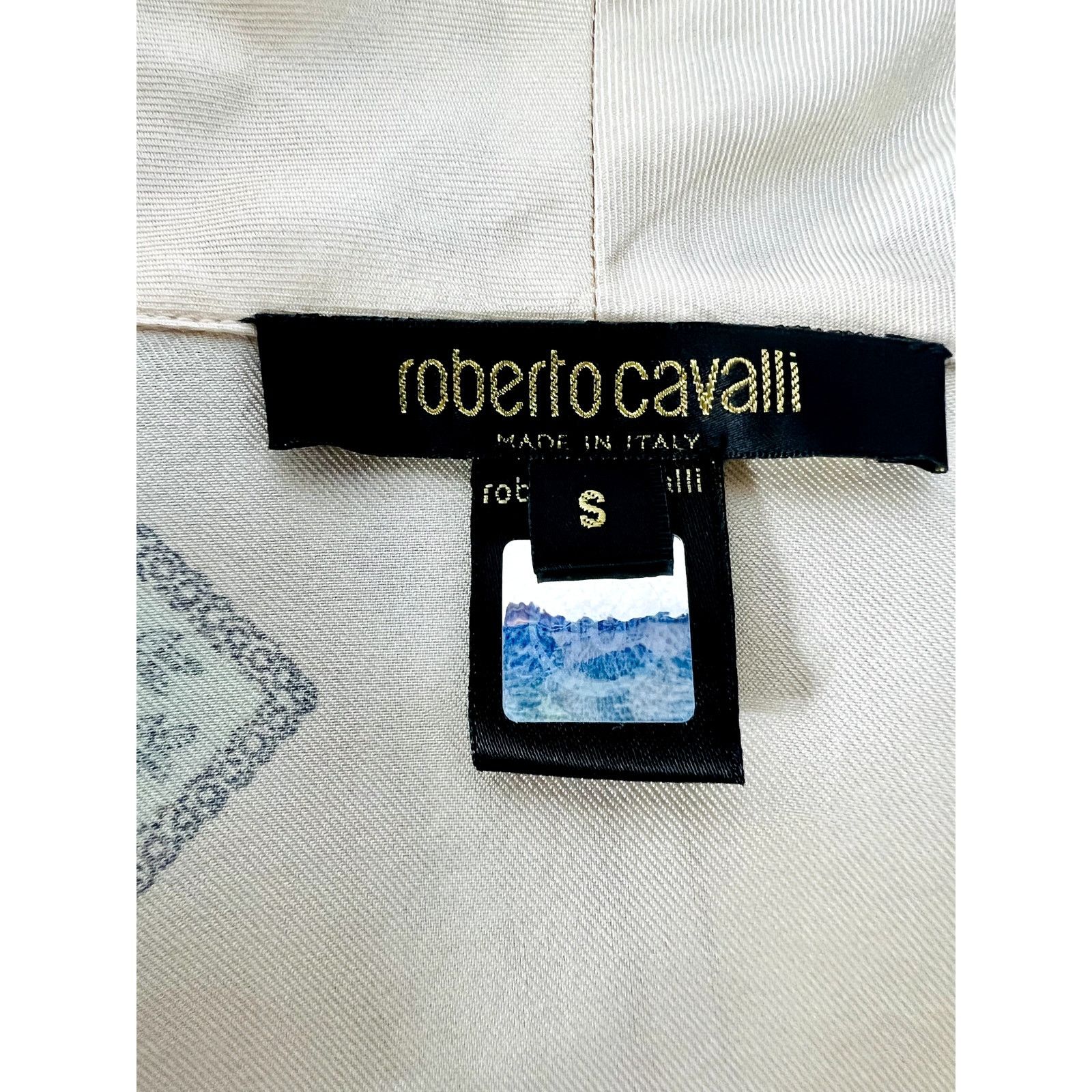 Roberto Cavalli Roberto Cavalli Pink pastel print button up blouse Small 4 Size S / US 4 / IT 40 - 6 Thumbnail