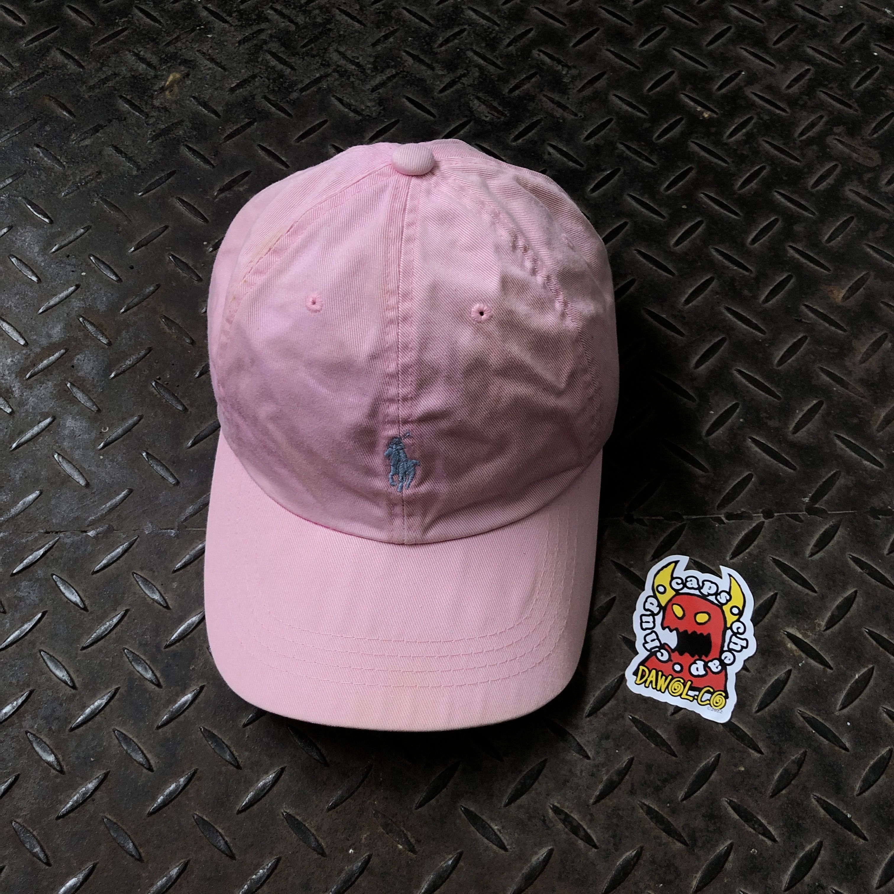 Polo Ralph Lauren Vintage Polo Ralph Lauren Pink Hat Size ONE SIZE - 1 Thumbnail