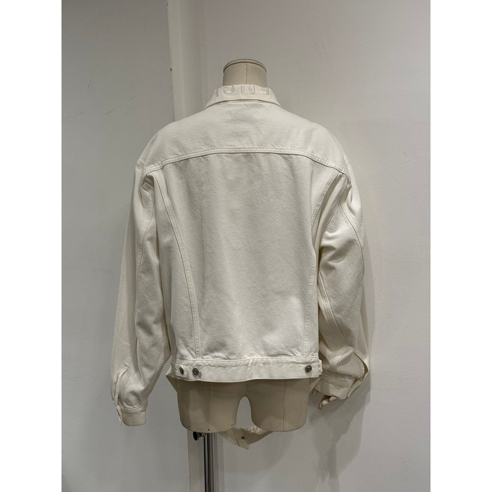 Balenciaga 2018 Balenciaga deconstructed oversized denim jacket Size US S / EU 44-46 / 1 - 8 Thumbnail