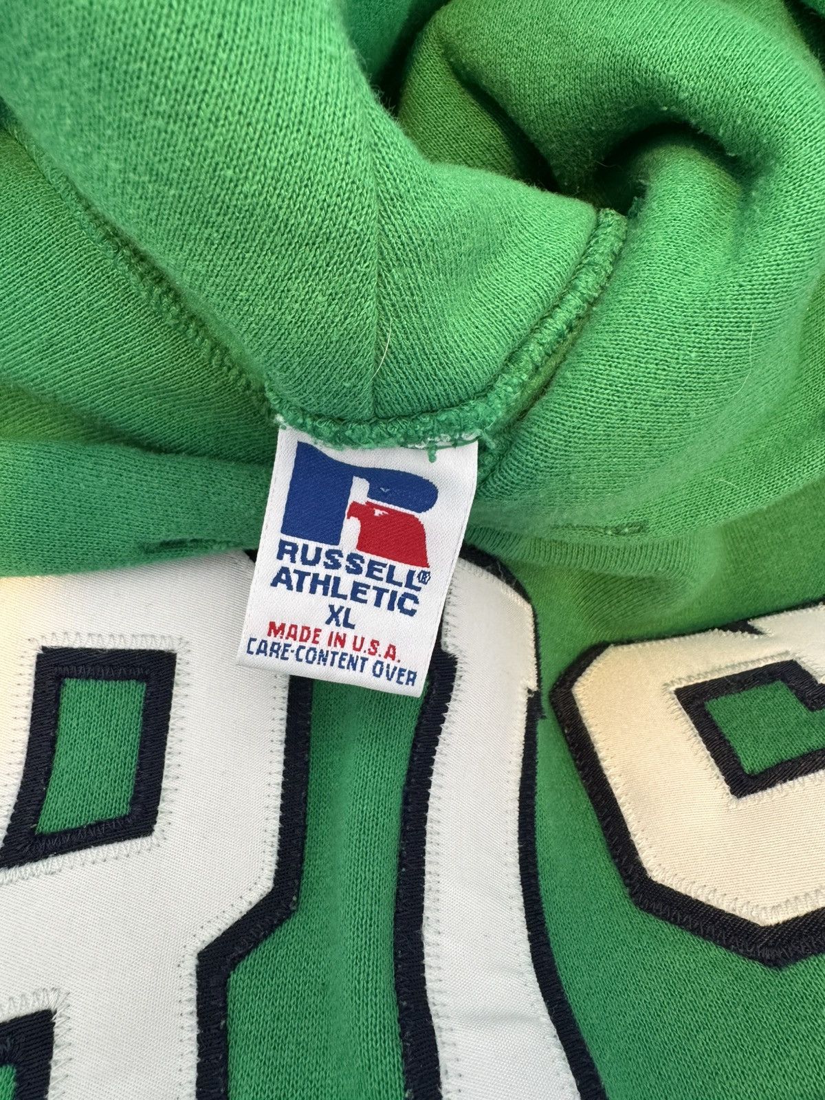 Russell Athletic Vintage Russell Athletic Notre Dame Hoodie Made in USA Size US XL / EU 56 / 4 - 2 Thumbnail
