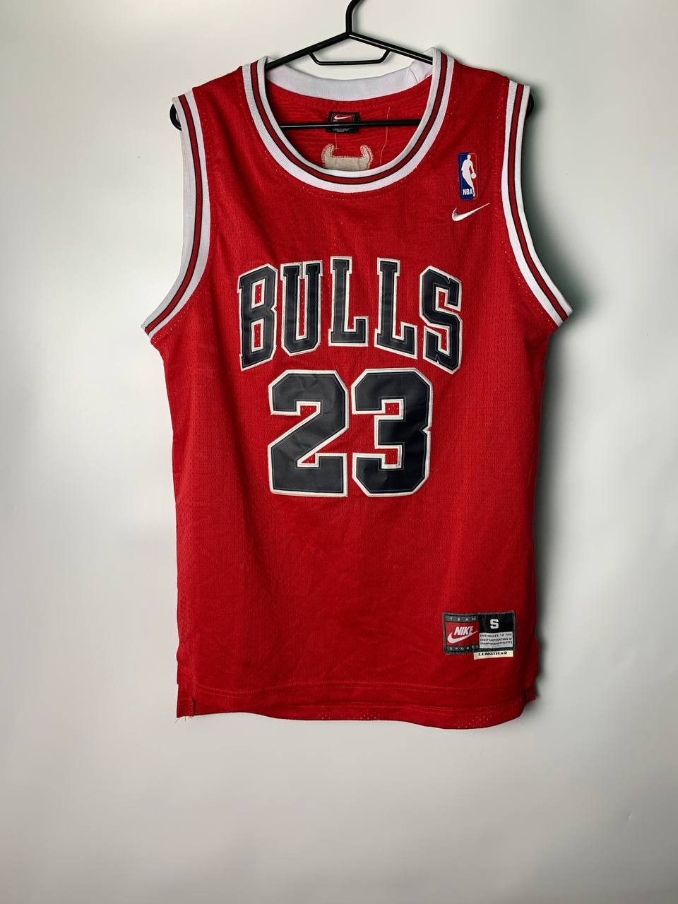 MICHAEL JORDAN Chicago BULLS Jersey Top Nike Team NBA