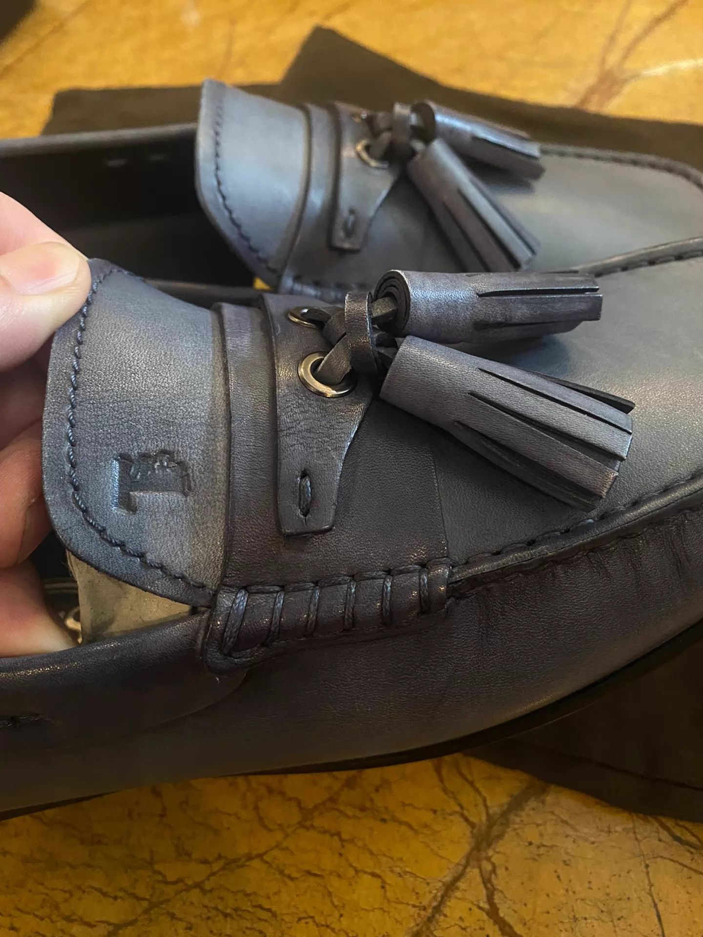Tod's TODS Slip-On Loafer Tassel Mist Blue US 6 Size US 6 / EU 39 - 9 Thumbnail