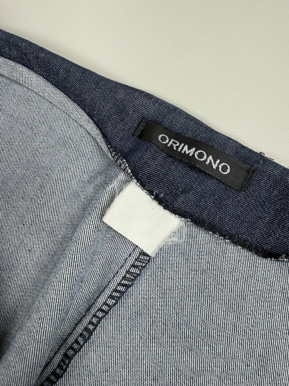 Japanese Brand Orimono Ladies Japanese Flared Low Rise Y2K Jeans Pants Size 32" / US 10 / IT 46 - 14 Thumbnail