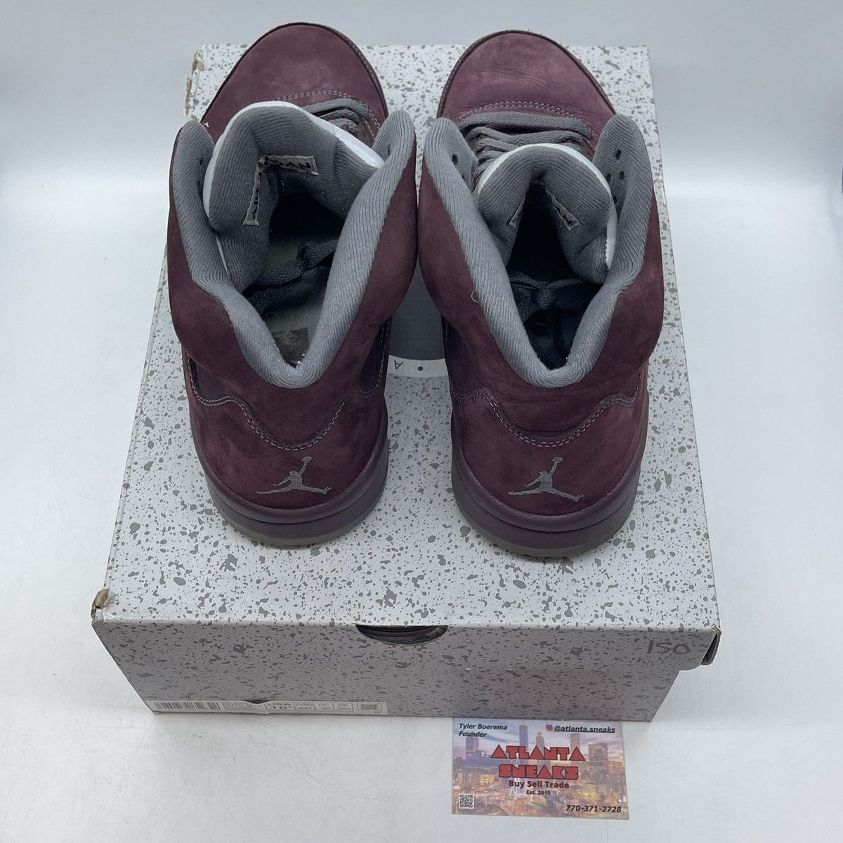 Jordan Brand Air Jordan 5 burgundy Size US 10.5 / EU 43-44 - 6 Thumbnail