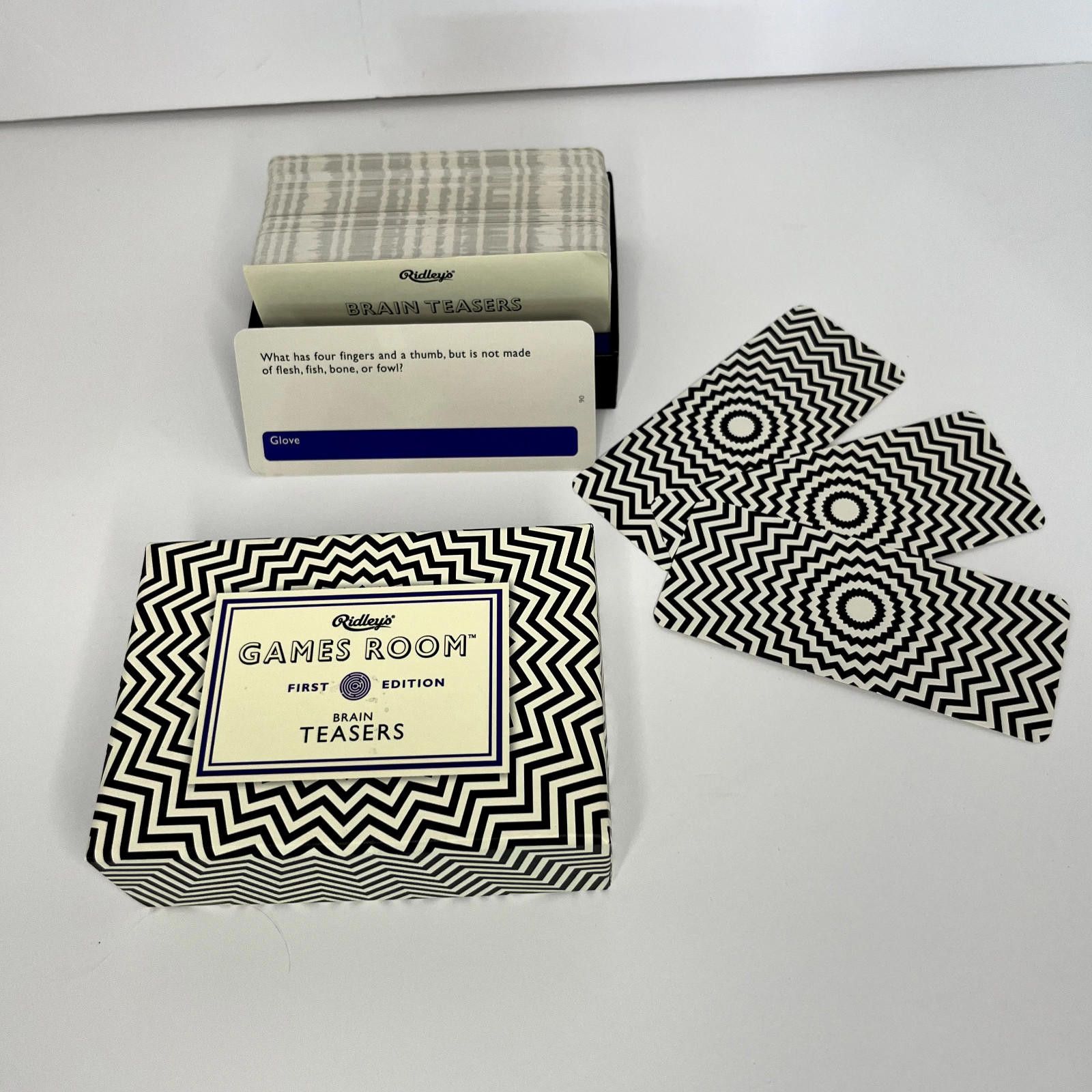 Other Ridley's Games Room First Edition Brain Teasers 140 Trivia Size ONE SIZE - 3 Thumbnail