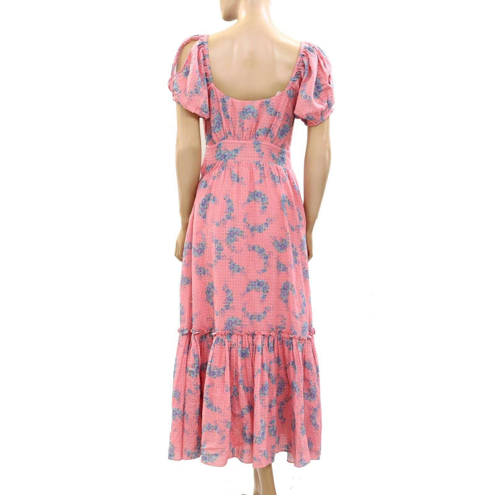 Loveshackfancy Angie Maxi Dress Floral Print S-4 269857
